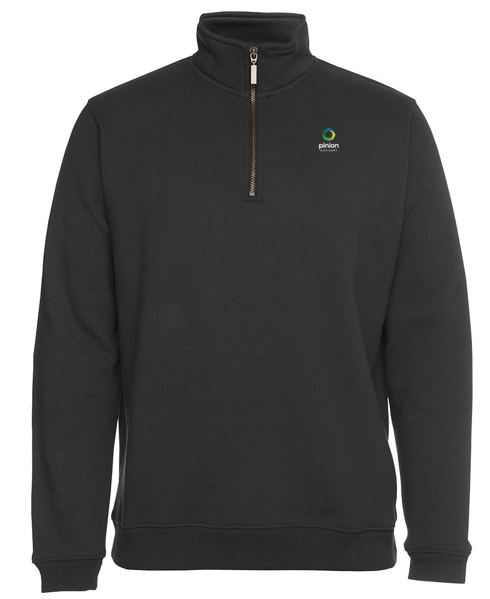 Picture of Mens 1/2 Zip Brass Sweater
