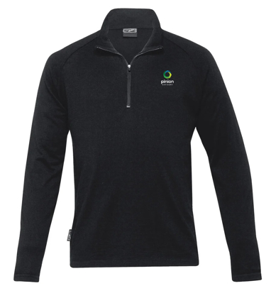 Picture of Mens Merino Zip Pullover