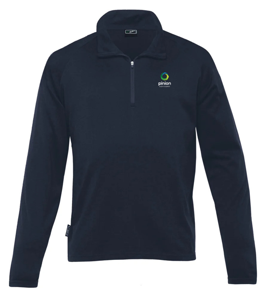 Picture of Mens Merino Zip Pullover