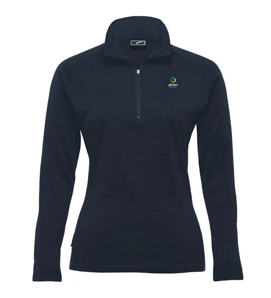 Picture of Ladies Merino Zip Pullover